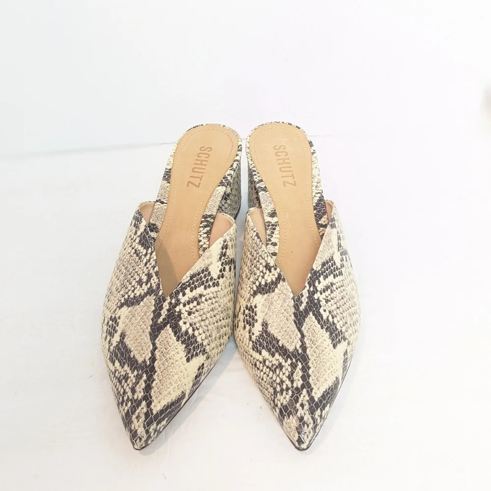 NWOT Schutz leather Dauani shoes - Picture 7 of 16